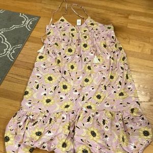 NWT! Pink floral beach dress